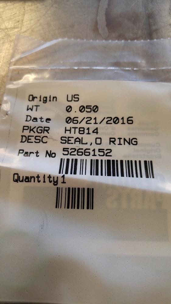 CUMMINS SEAL 5266152
