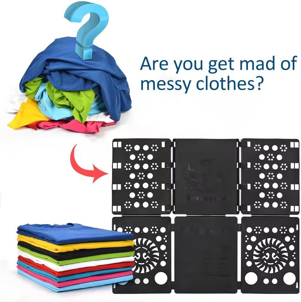 BoxLegend Version 4 Clothes Folding Board T Shirt Pants Folder Durable Plastic