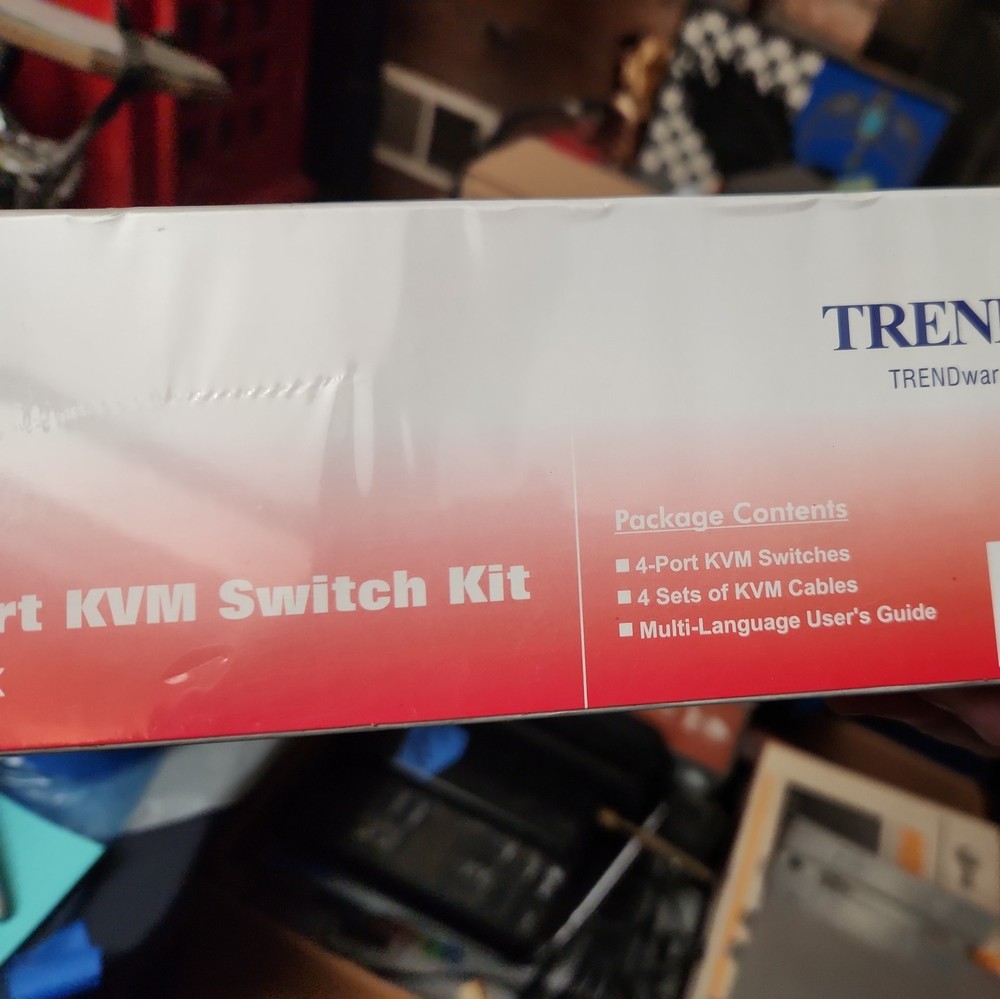 TRENDnet TK (TK400K) 4-Ports External KVM switch PS/2