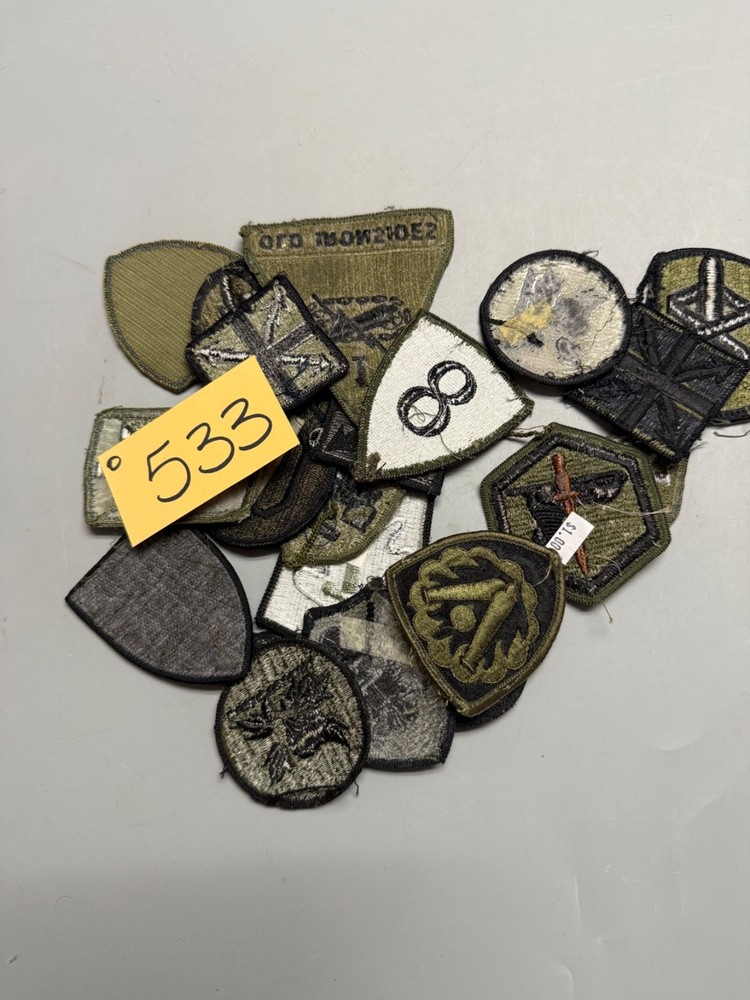 Cold War US Olive Drab Patch Lot o533