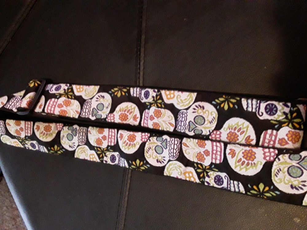 Suger Skull Guitar Strap