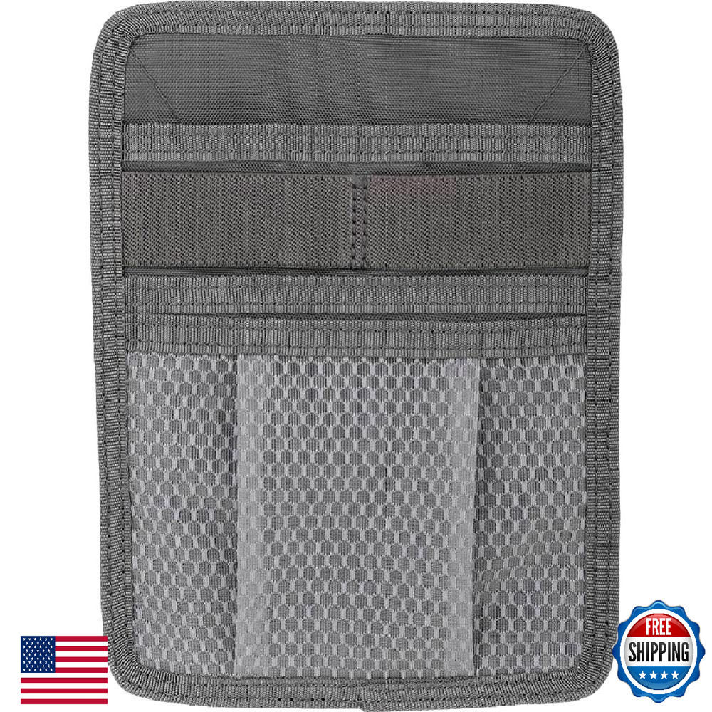 Maxpedition Entity Hook & Loop Low Profile Panel Gray Internal Organization