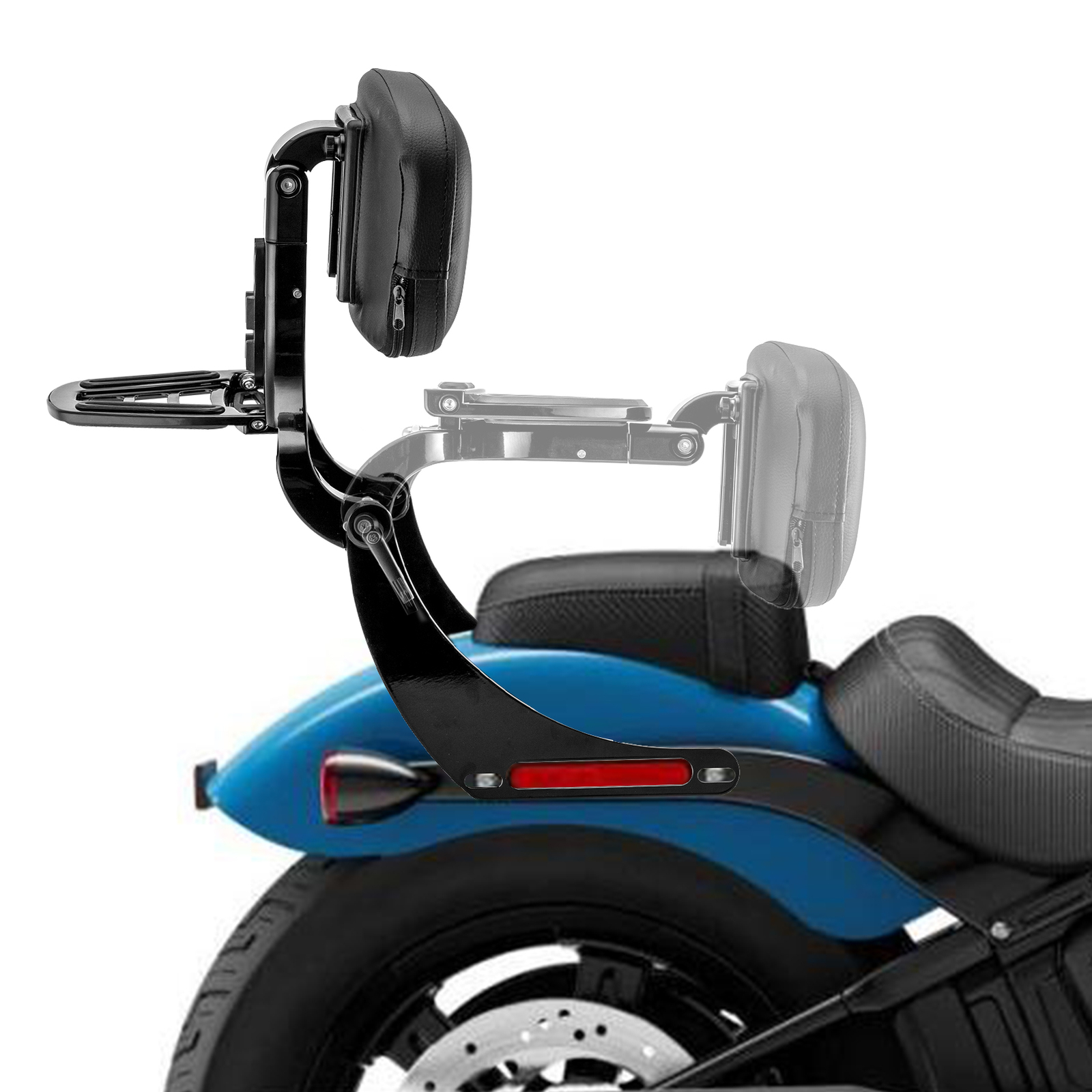 Multi-Purpose Backrest For Harley Deluxe/Heritage Classic/Street Bob 2018-2024