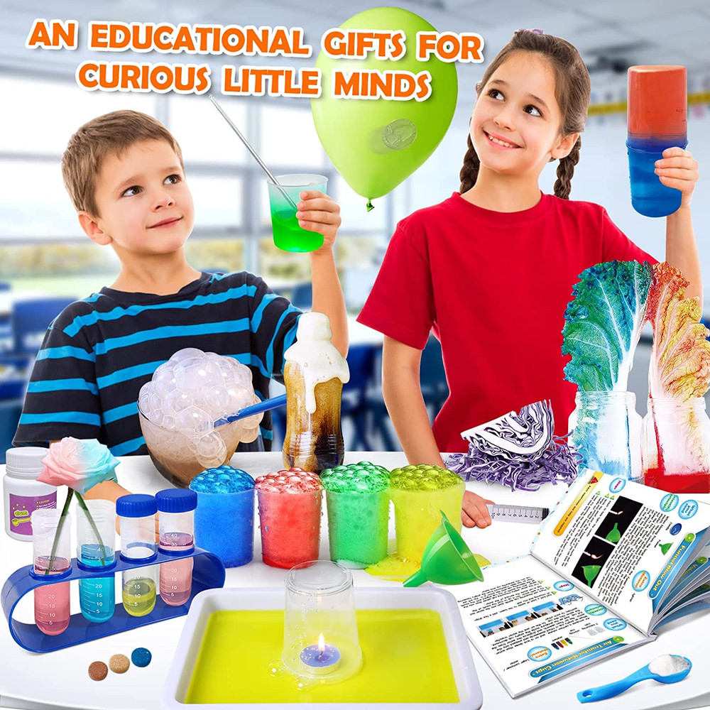 100+ Science Lab Experiments Kit for Kids - Educational Learning Toy