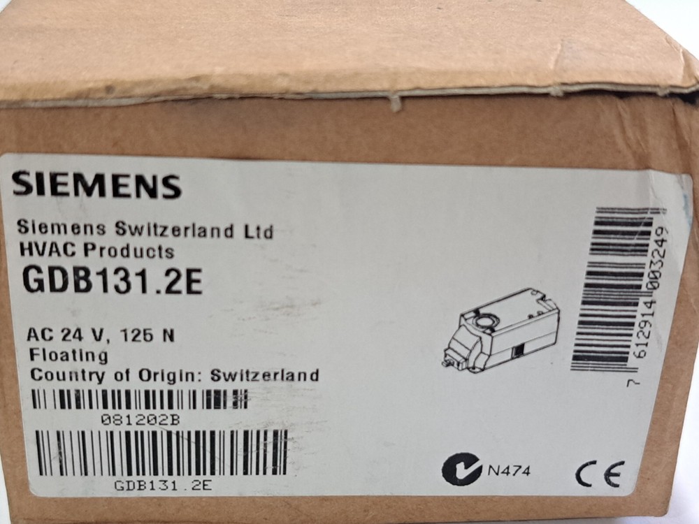 Siemens GDB131.2E Linear air damper actuator #BD7809# (1 pcs)
