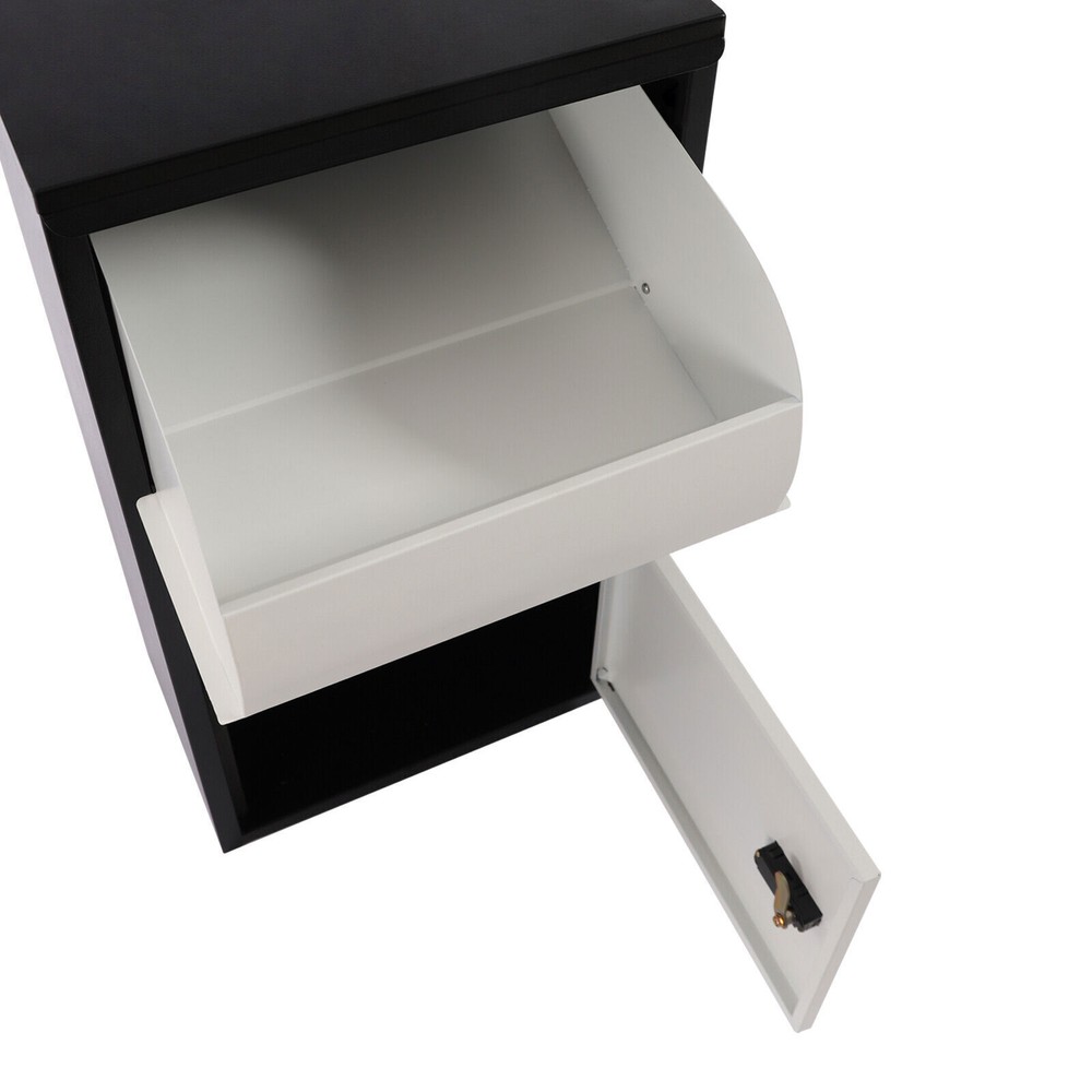 Package Delivery Box Mail Parcel Drop Mailbox Home Container Outdoor Code Lock