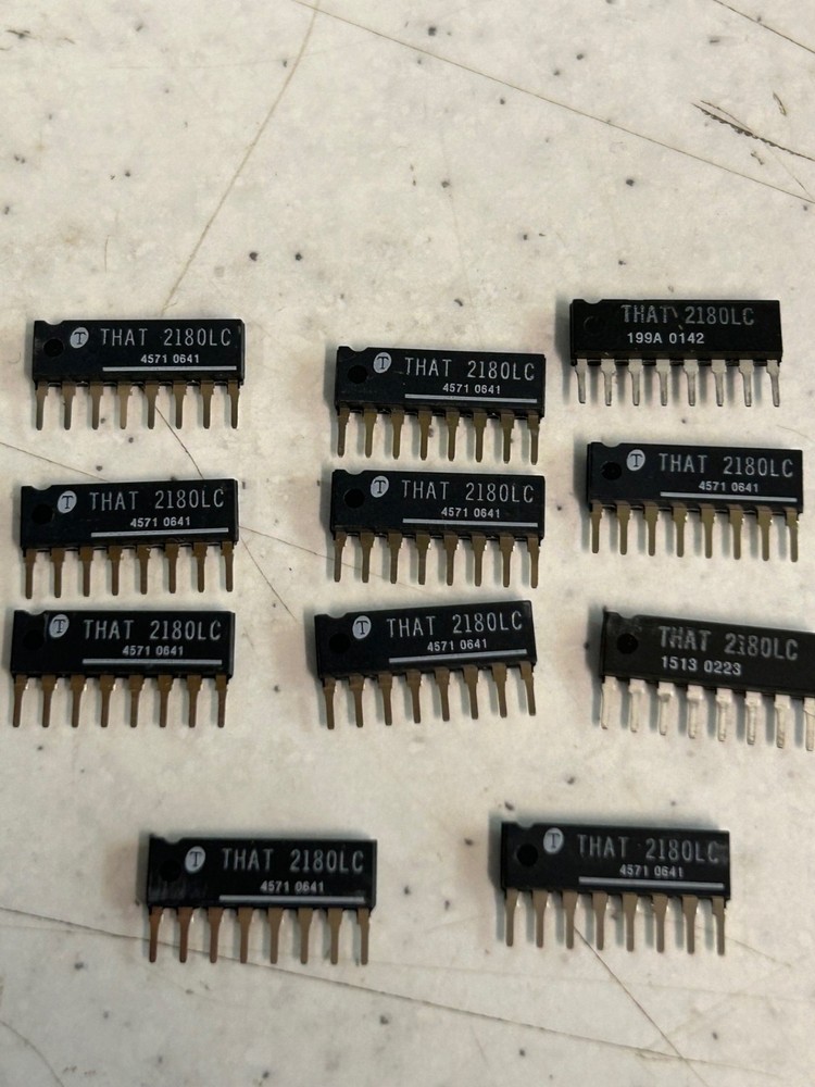 THAT2180LC, integrated circuit, voltage controlled amplifiers (VCAs)