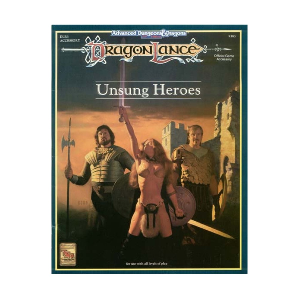 TSR Dragonlance Unsung Heroes VG+