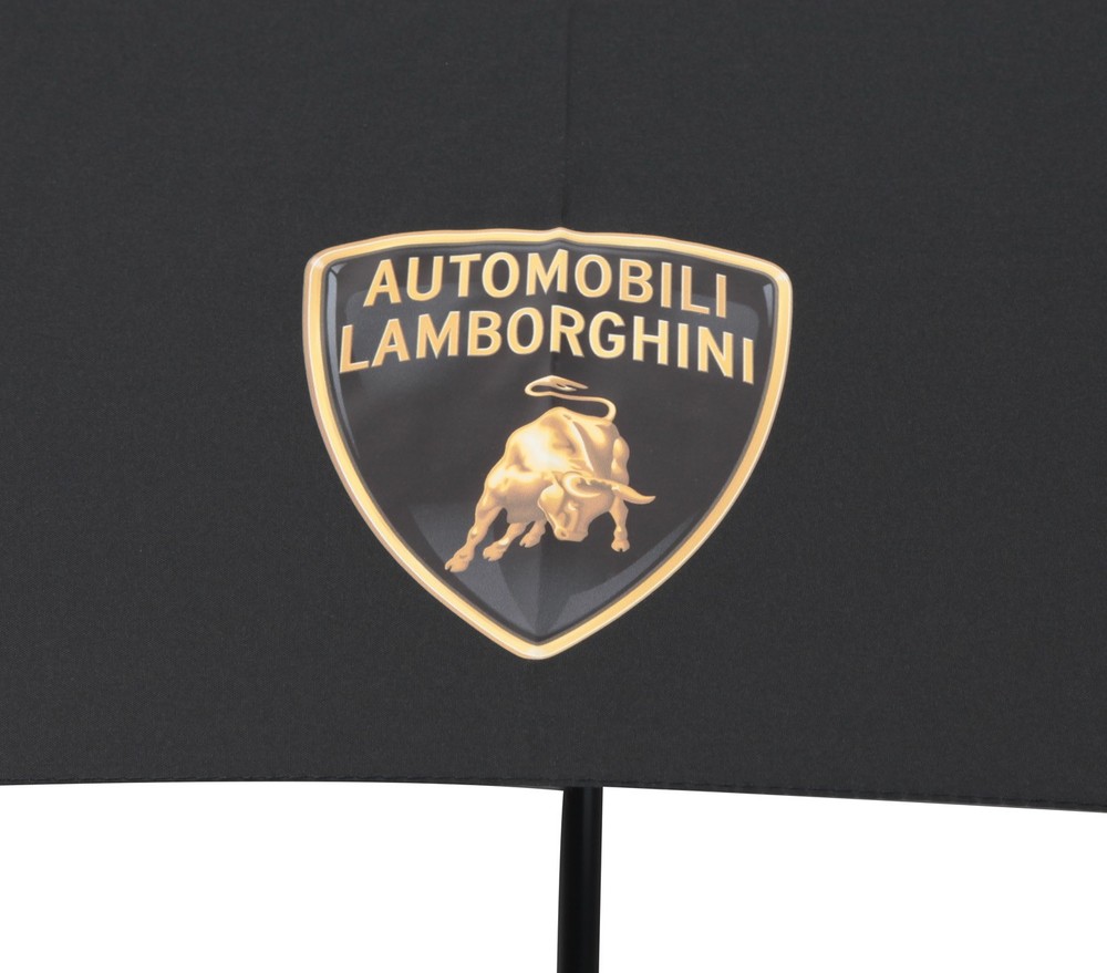 Lamborghini Automatic Umbrella Big Black Polyester