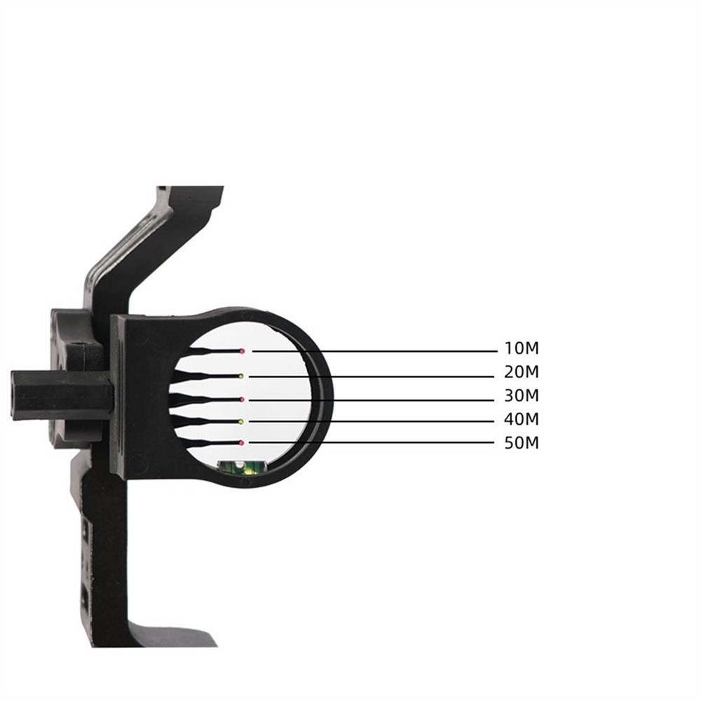 Compact and Lightweight Composite Sight for Recurve Bow Improve Your Aim
