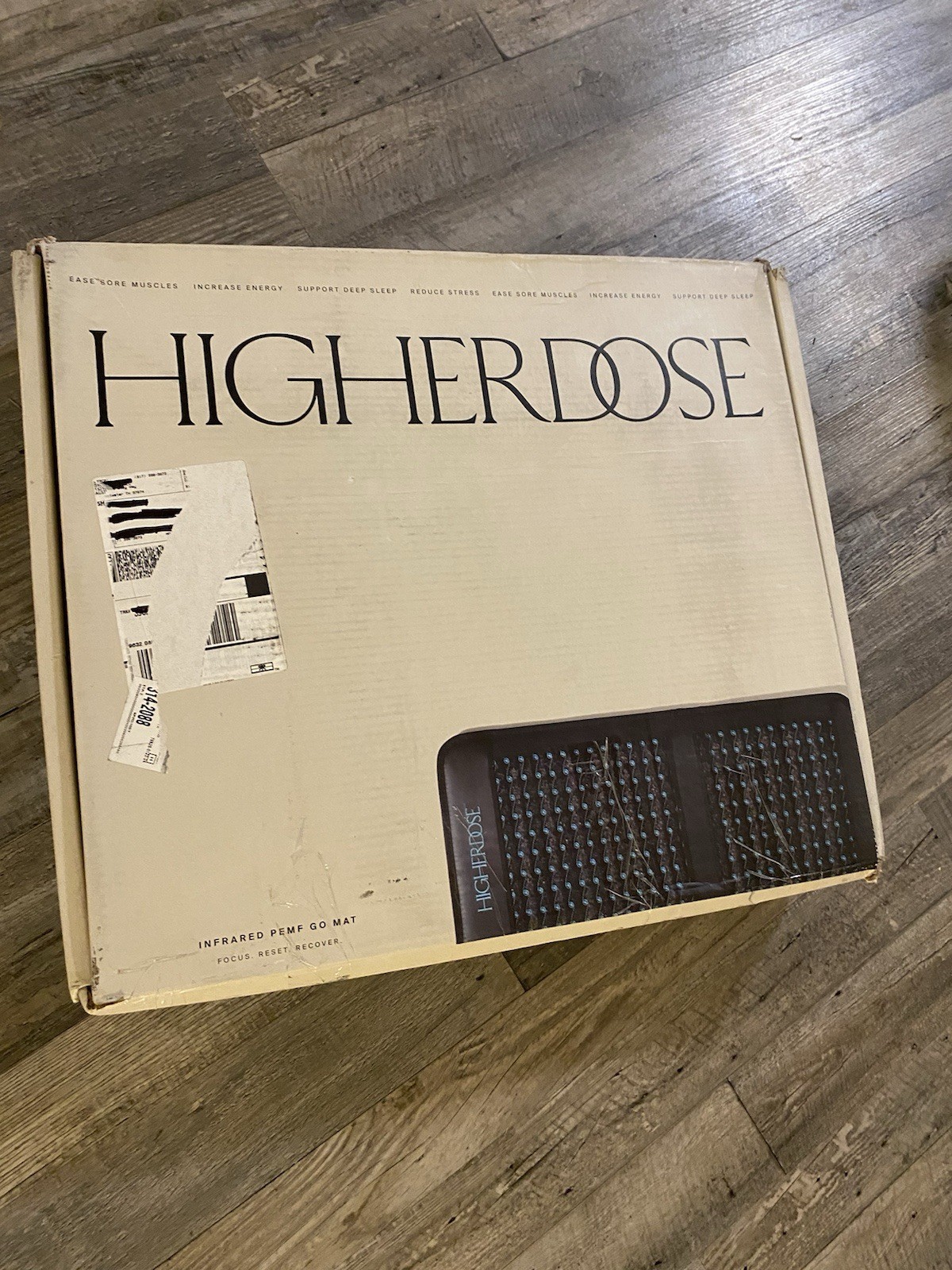 HigherDose PEMF GO MAT, Infrared & PEMF Therapy Full-Body Recovery