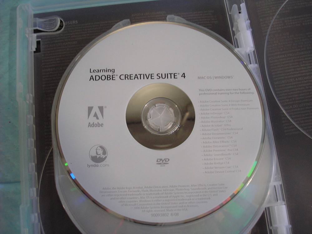Adobe Creative Suite 4 CS4 WEB Premium For Windows Full Retai DVD Version