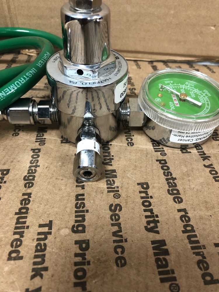 Porter Regulator Set 7500-2 Blue / 7000-2 Green