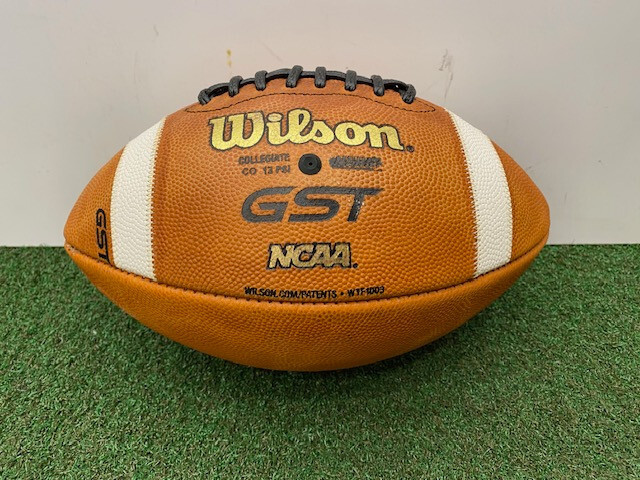 Wilson GST 1003 Game Football Brand New NCAA NFHS Official Size Cosmetic Blem