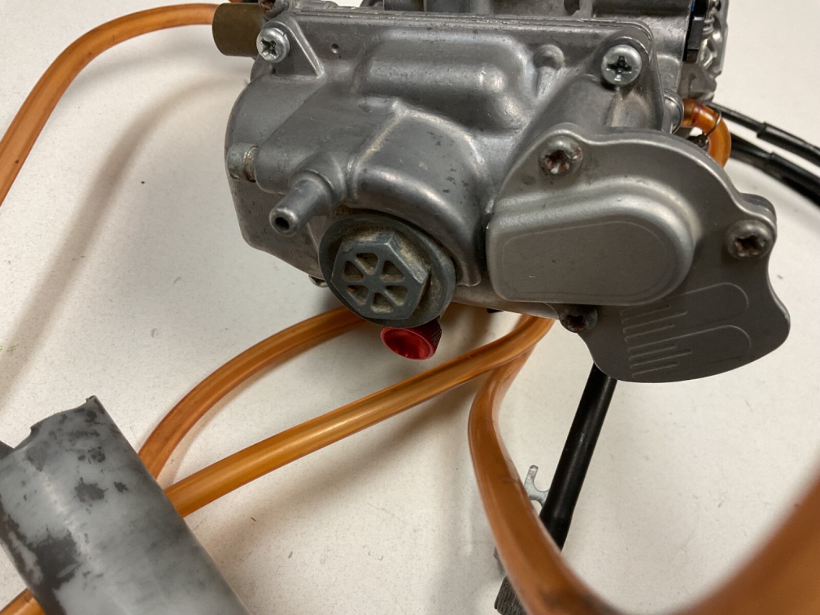 2006 06 YAMAHA WR250F YZ250F OEM Keihin FCR Carburetor & Throttle & ASV Lever