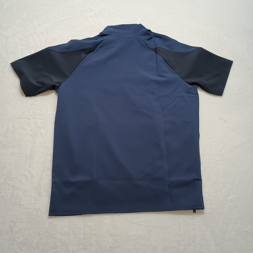 New Under Armour ¼ Zip Coach's Pullover Medium Navy Storm Tech Men's Squad
