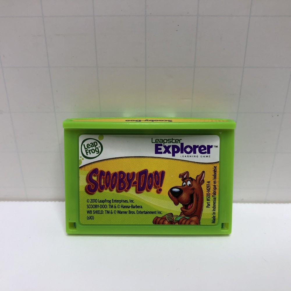 Leapfrog Leapster Explorer 2010 Scooby-Doo! Game Tested Works