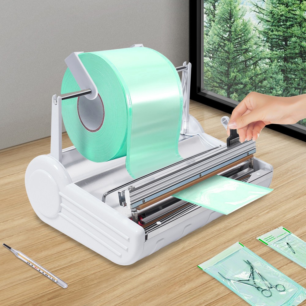 Dental & Lab Automatic Sealing Machine Max. Width 25cm Plastic Bag Sealer 500W