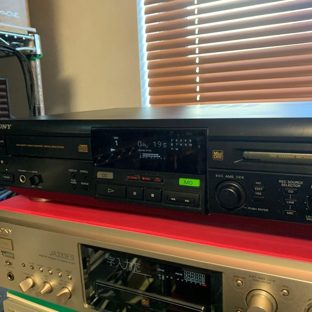 Sony MXD-D1 CD MD Deck Combo Recorder Player Serviced Japan