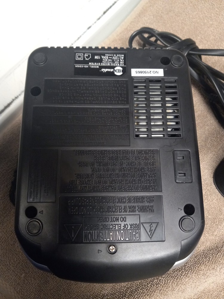 HDI AUDIO - CD RADIO MICRO SYSTEM - HDI-CD526