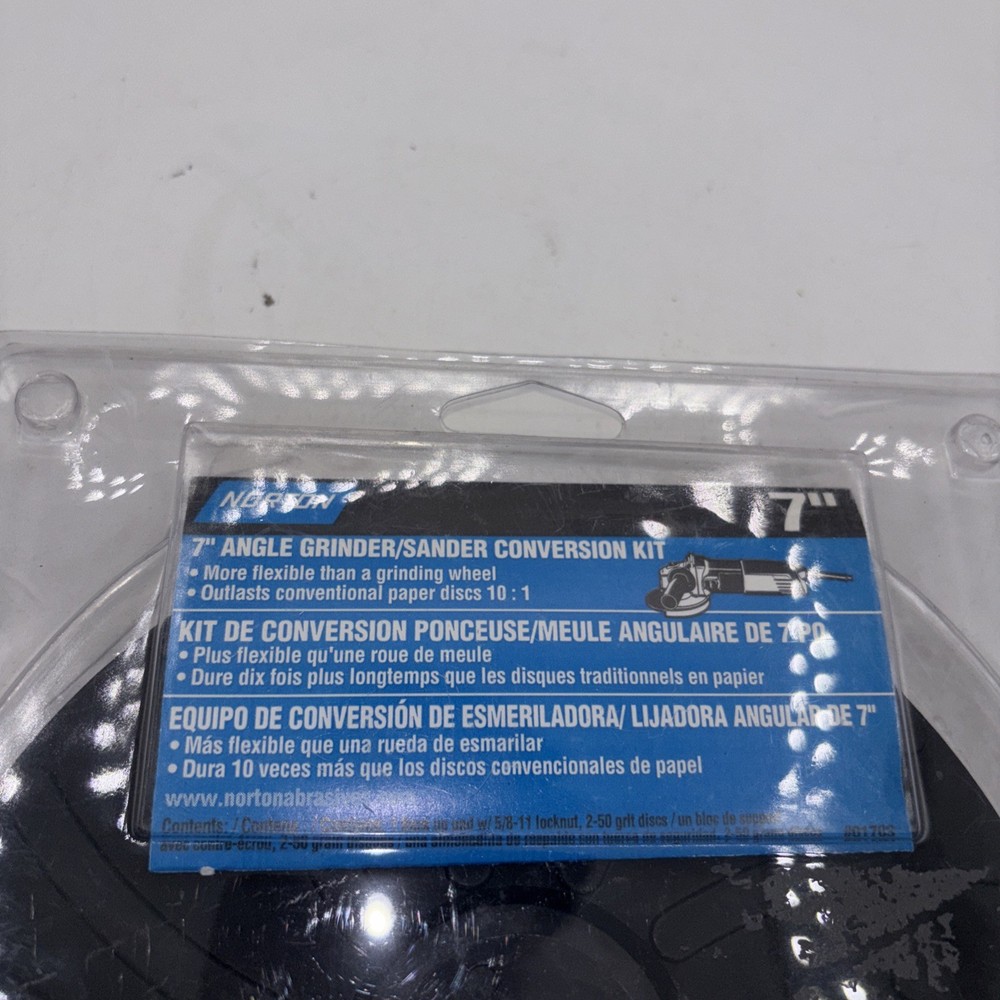 Norton 7" Angle Grinder/Sander Conversion Kit