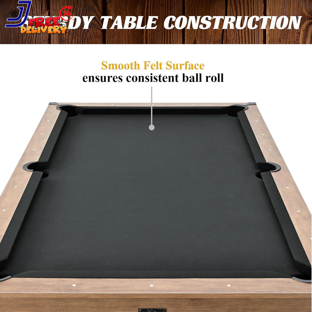 Urban Collection Multiple Styles Pool Table Preassembled Playfields Perfect for