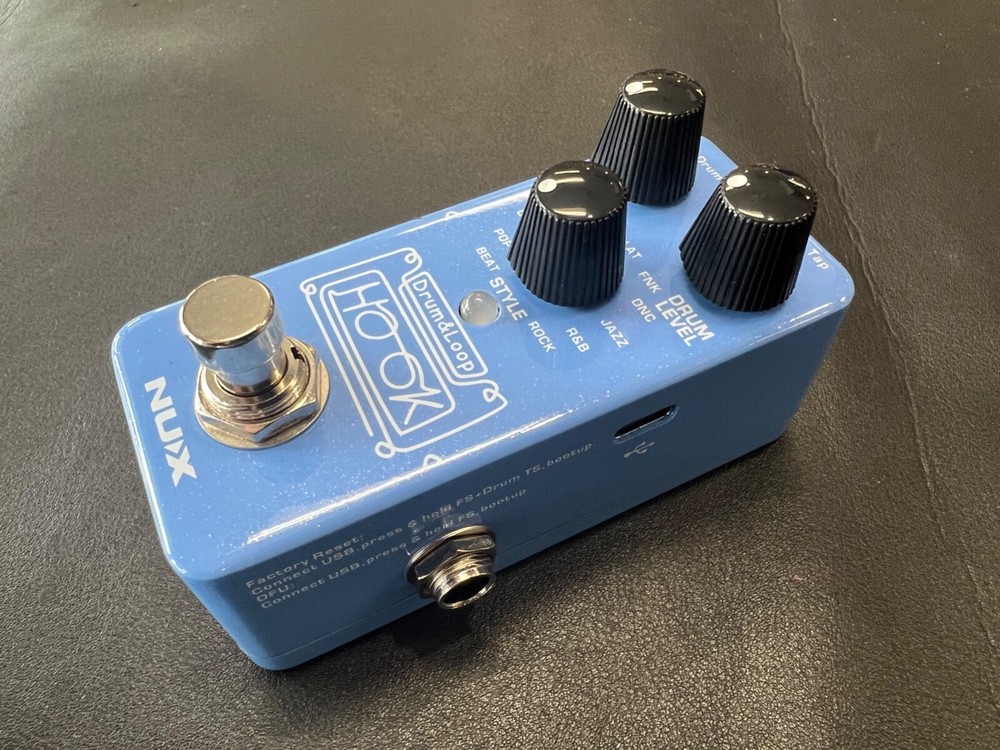 NuX NDL-3 Hook Drum & Loop Looper Pedal New!