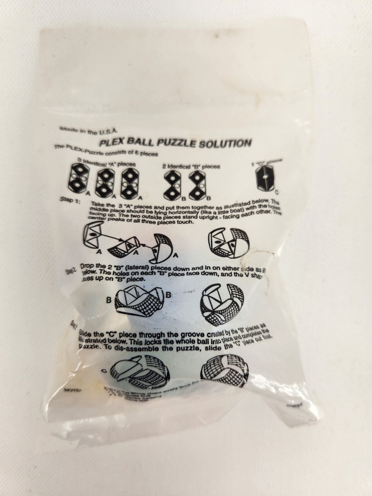 Plex Ball Puzzle Solution Game Brain Teaser Puzzle Test Skill Company Logo