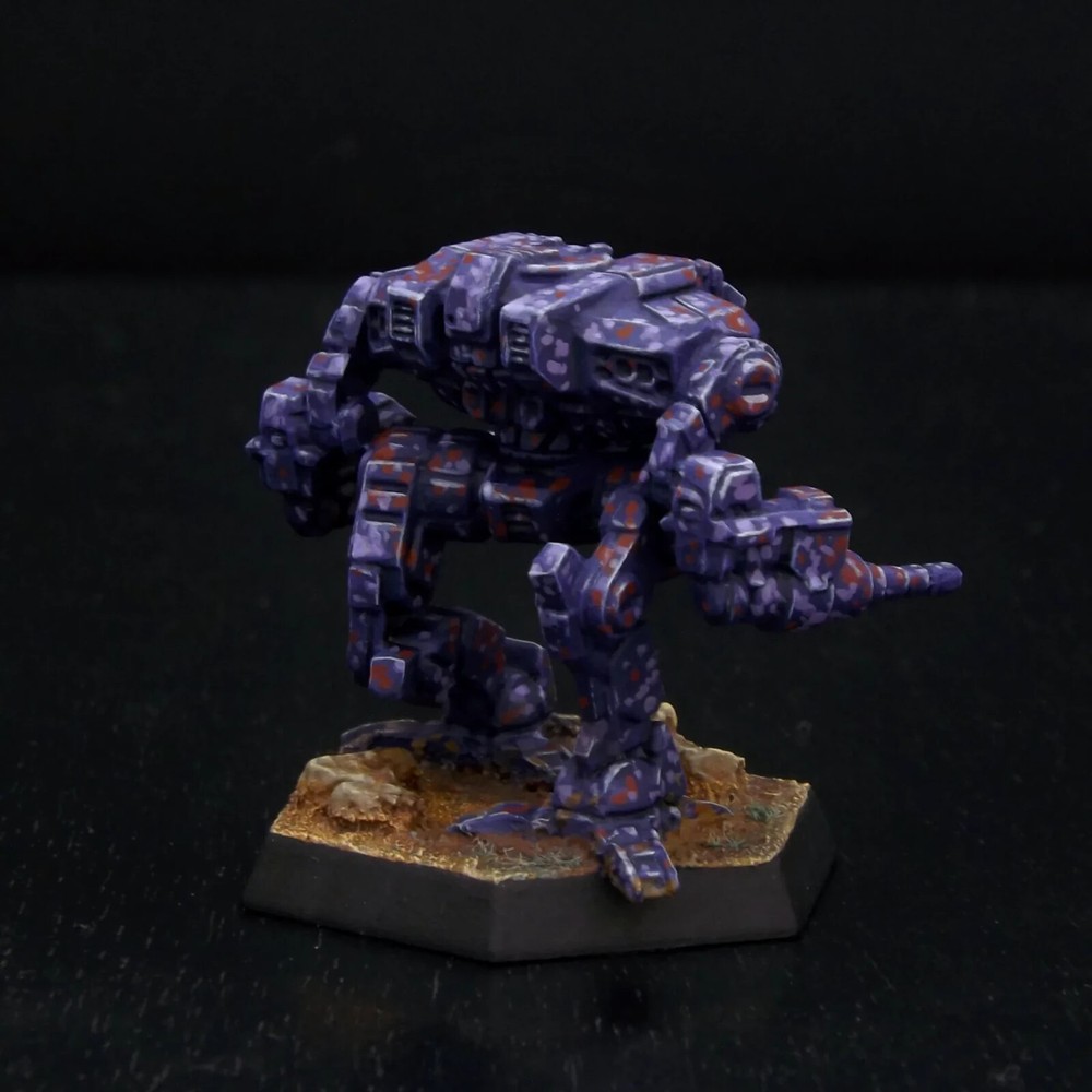Painted BattleTech Miniature Cougar Mech
