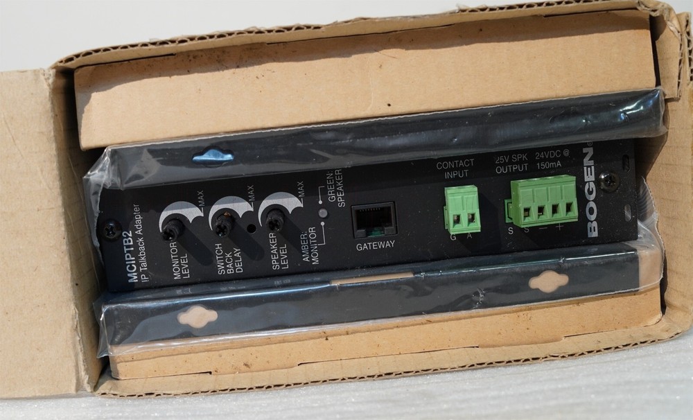 Bogen MCIPTB2 Multicom IP Talkback Module