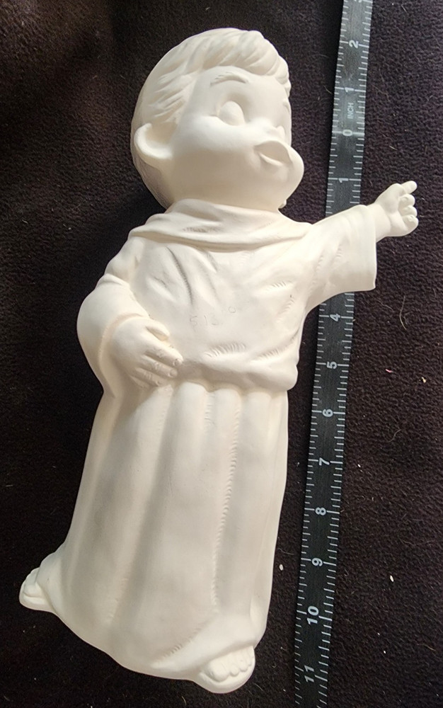 Ready to Paint Ceramic Bisque Cherub