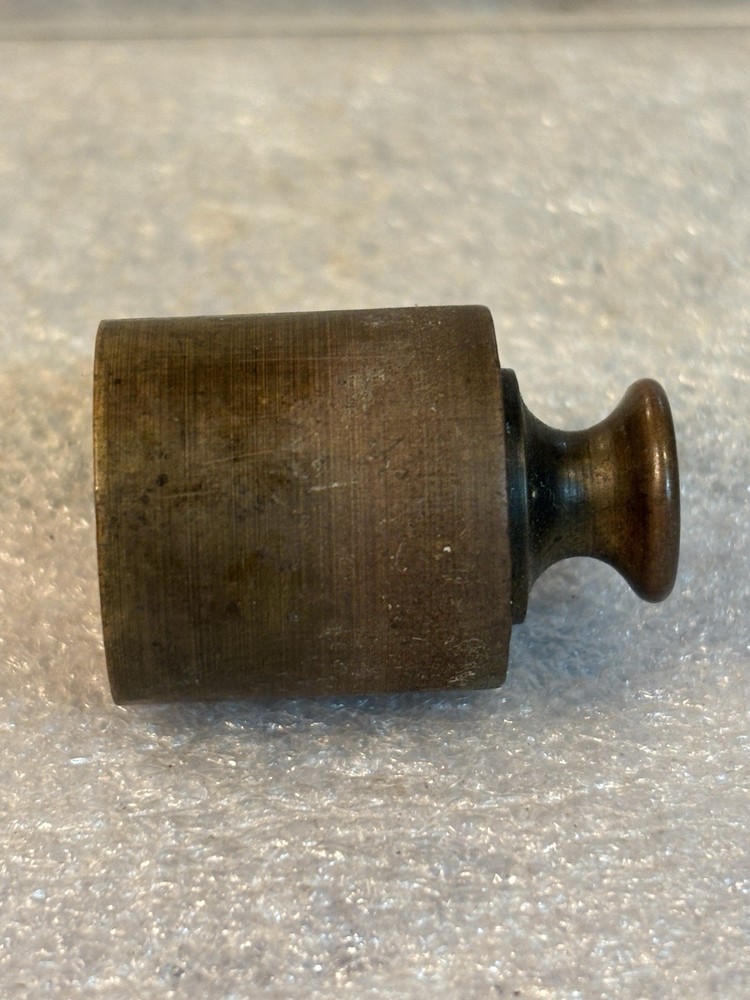 AVD W & T Avery - England Solid Brass 2 oz. Vintage Scale Weight