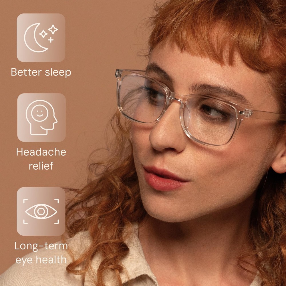 Gaoye Women's Stylish Blue Light Blocking Computer Glasses - 3 Pack