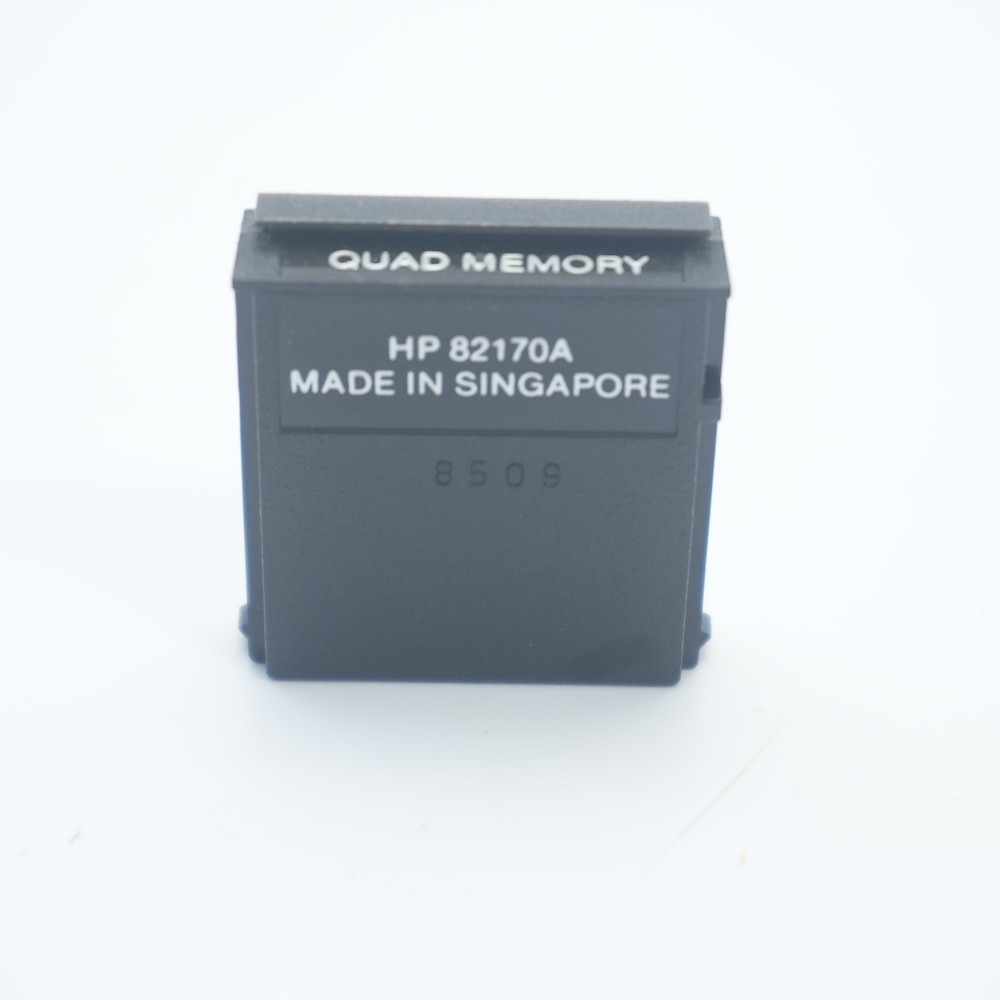 HP QUAD MEMORY MODULE HP 82170A FOR HP 41C/CV CALCULATOR