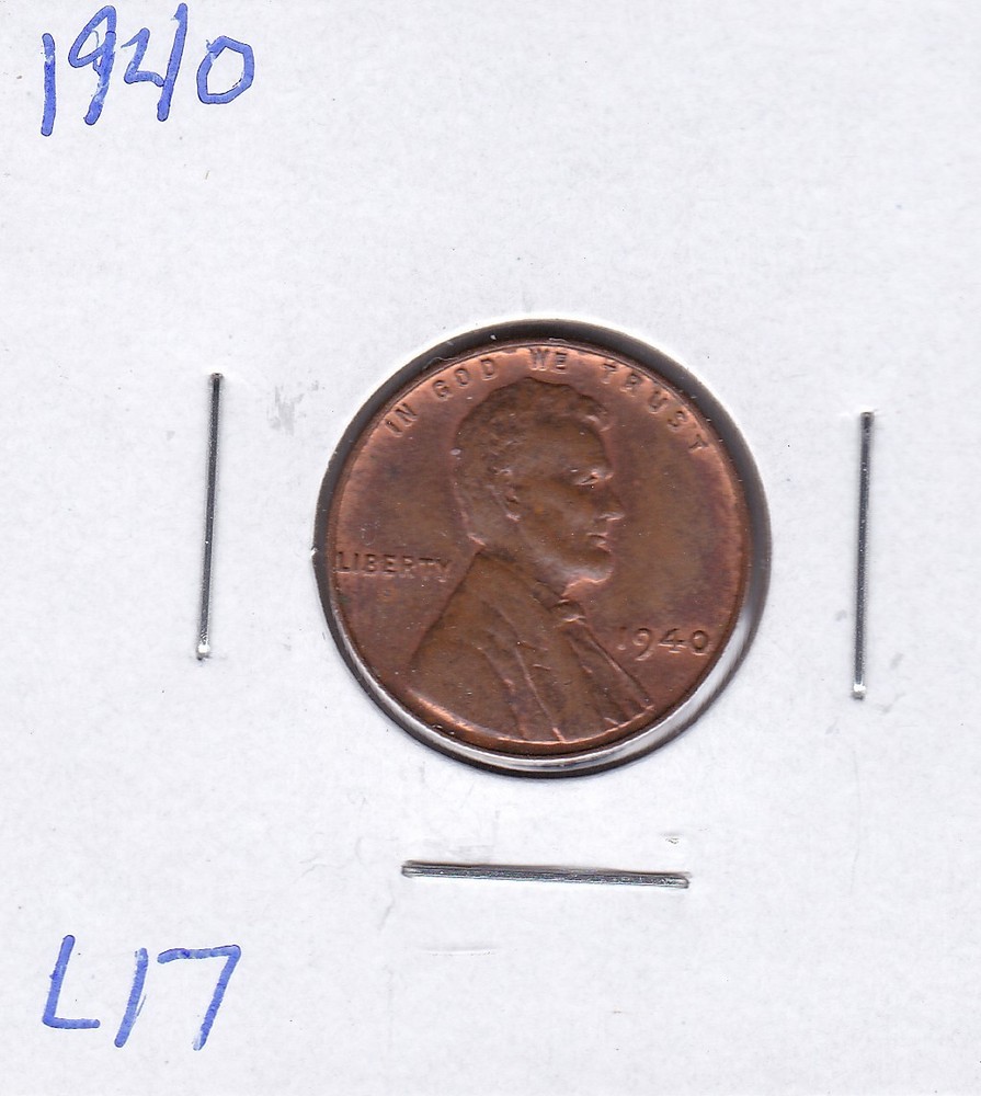 1940 Lincoln Cent L17