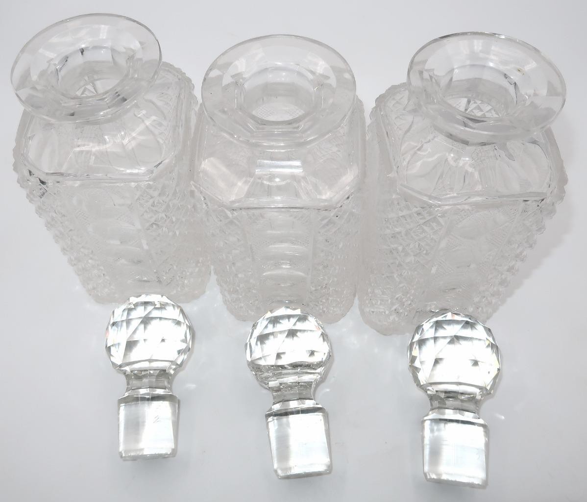 MAPPIN & WEBB Silver Plated Liquor TANTALUS w/ 3 Decanters & Lock, 13" x 12"