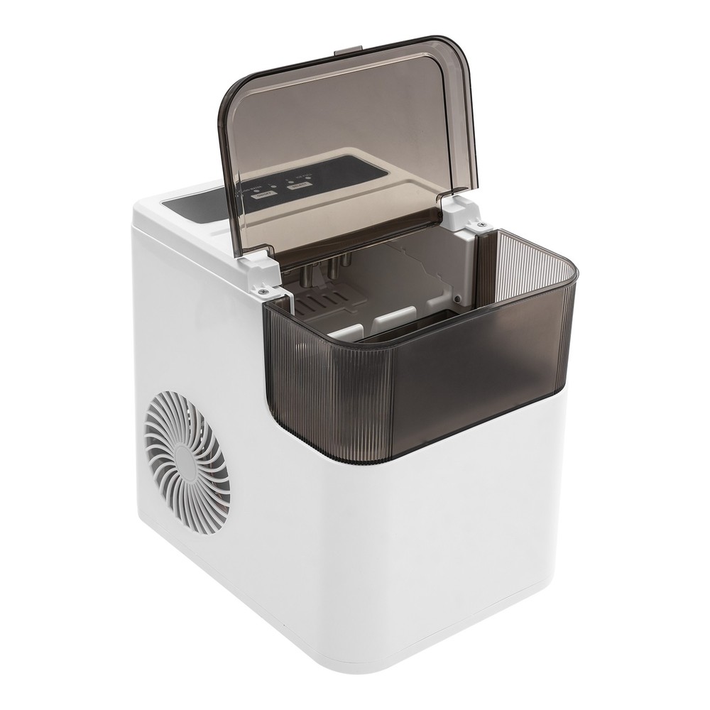 Countertop Ice Maker, Ice Maker, 165W Electric Ice Maker (Two-Size Ice Cube)