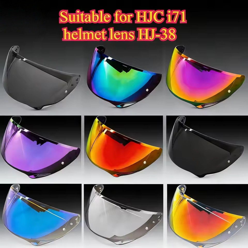 Motorcycle Helmet Visor Fits For HJC i71 F71 HJ38 Helmet Shield Screen Lens