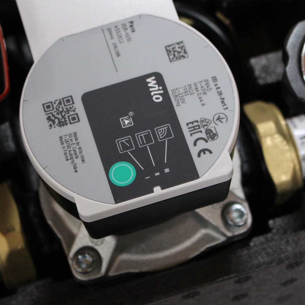 Pumpengruppen Set Two Mixed Heating Circuits Electronic Regulated Mixer Circuit