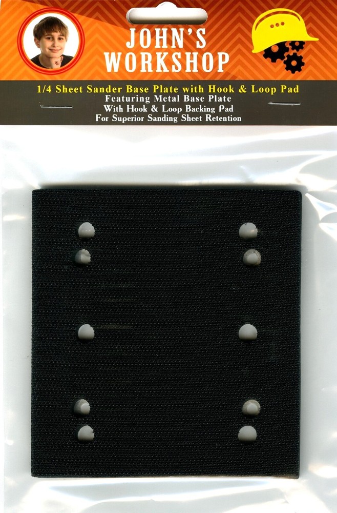 Masterforce PPS240U.1 Sander Base Plate with Hook & Loop Pad