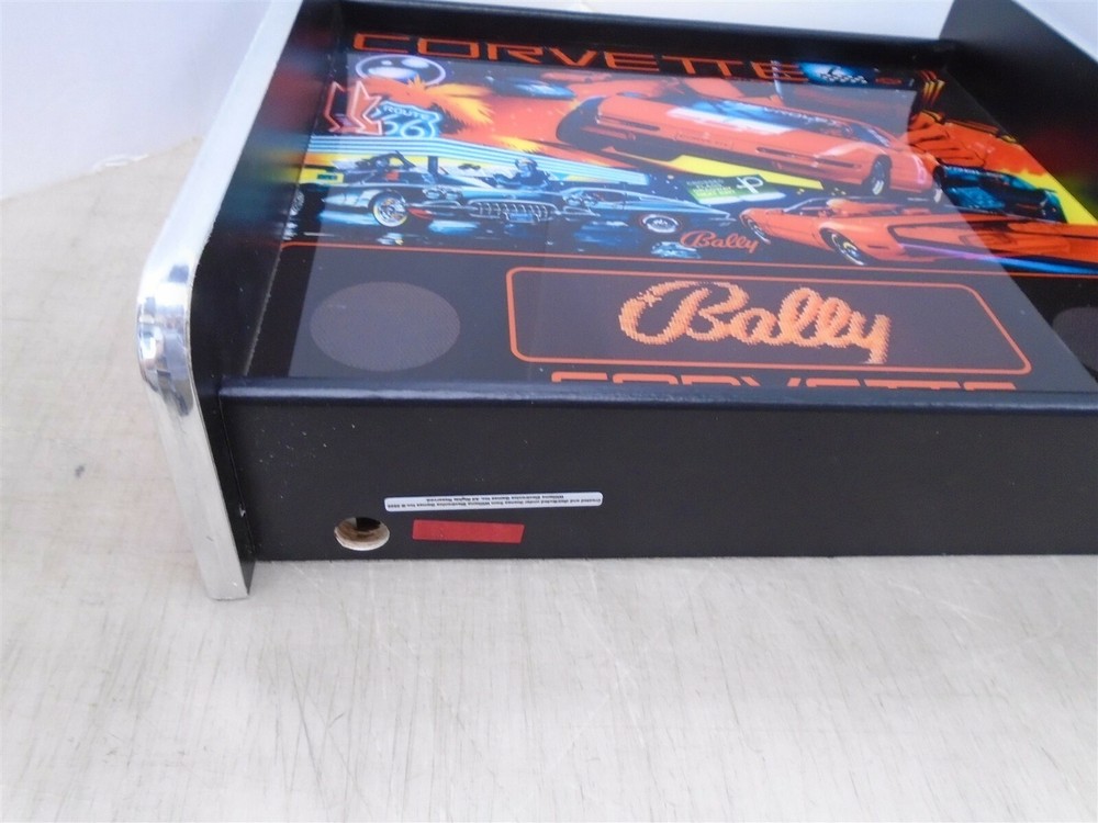 Bally Corvette Pinball Head LED Display light box