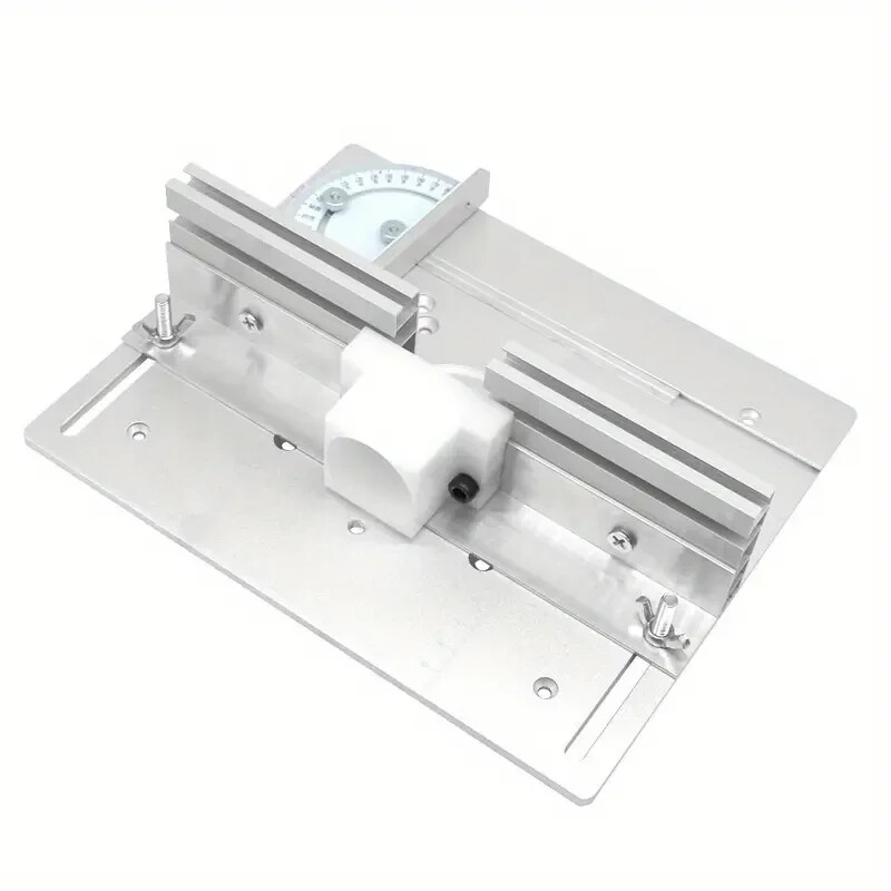 Router Table Insert Plate Aluminum Router Plate for Woodworking Bench Table