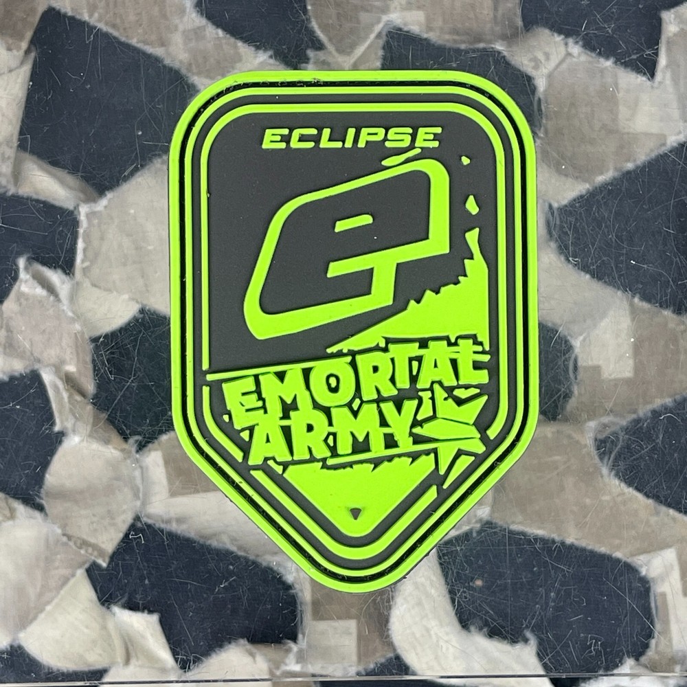 NEW Planet Eclipse E-Mortal Squad Patch - Green/Black