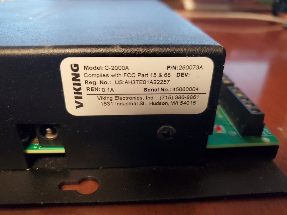 Viking Electronics C-2000A Advanced Door Entry Controller With Power Supply