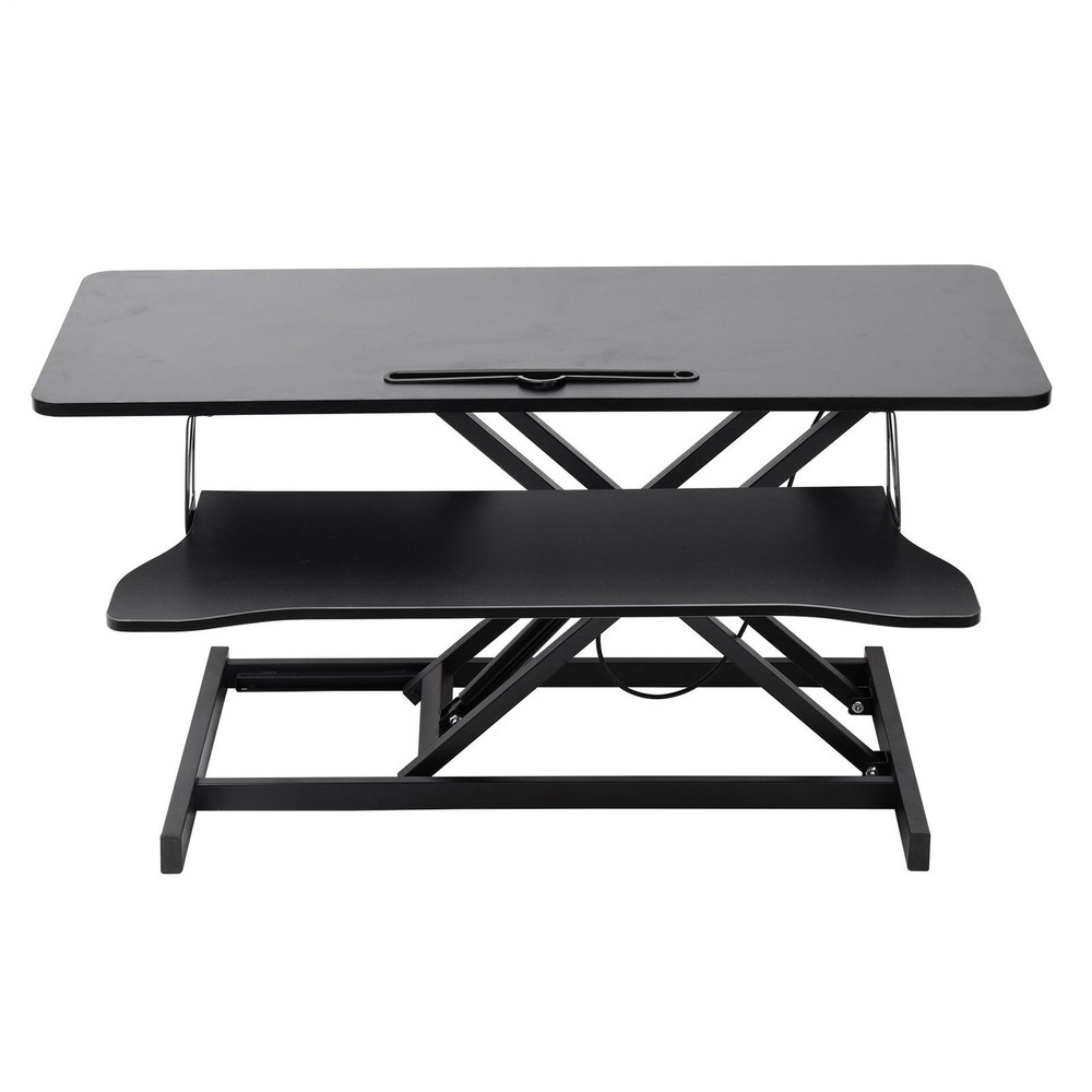 37" Standing Desk Converter - Height Adjustable Office Desk Riser
