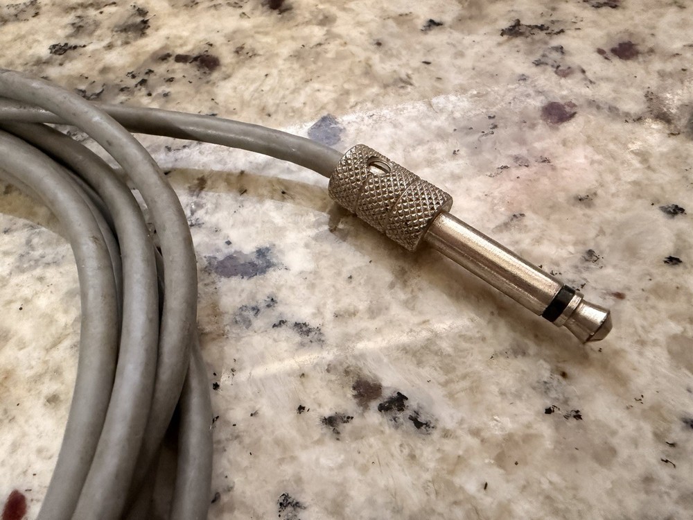 60s Fender Guitar / Instrument 1/4" cable....Original.....Case Candy
