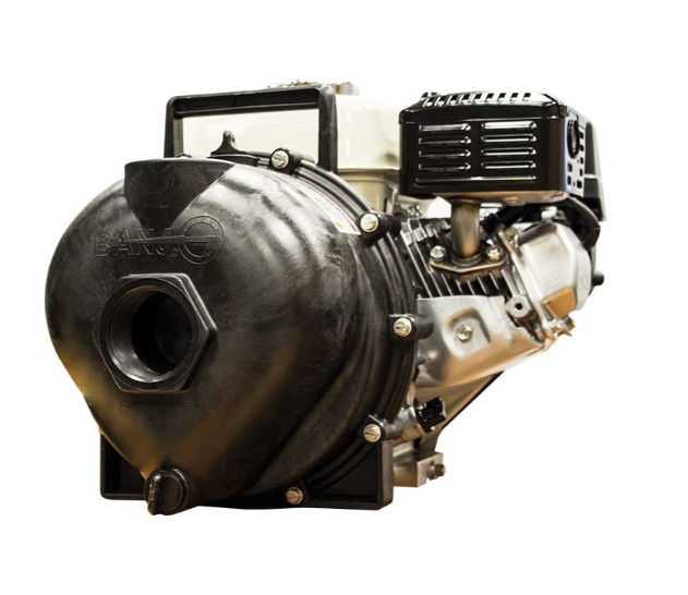 Banjo Transfer Pump -2-In. - Recoil - Fixed Throttle- Honda GX160 - 190 Gal/min