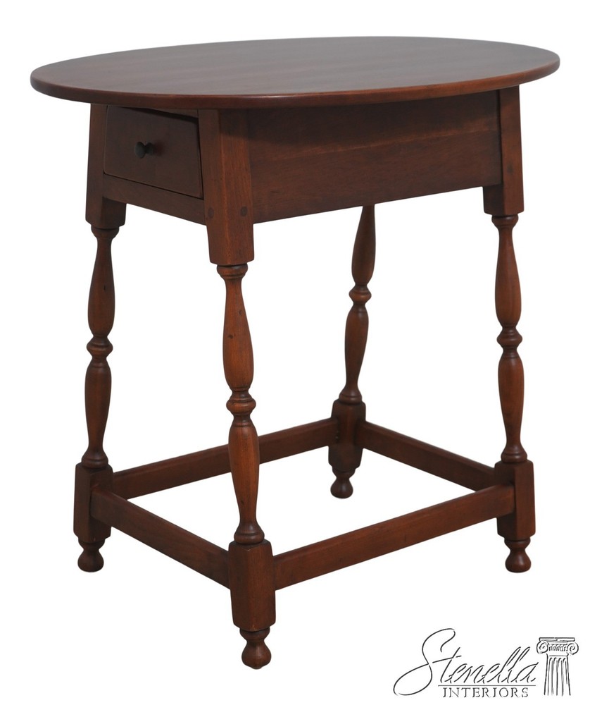 L72211:  BOB TIMBERLAKE Cherry Oval Tavern Side Table