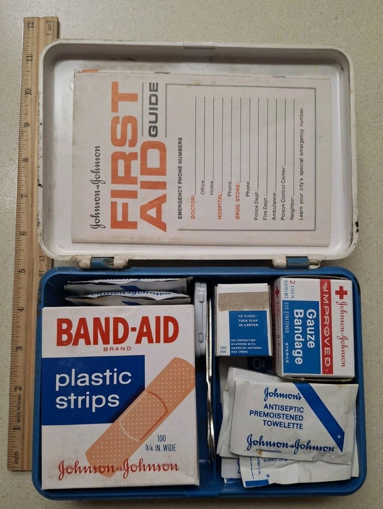 Old first aid kit