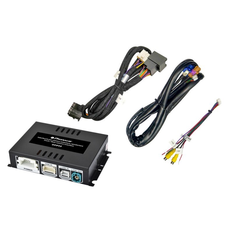 Phonocar 05945 Front/Rear Camera Interface on Ford Car